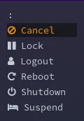 logout-menu